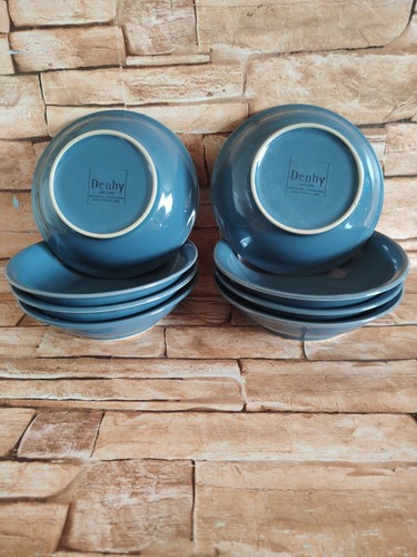 Denby storm air force blue - 8-,