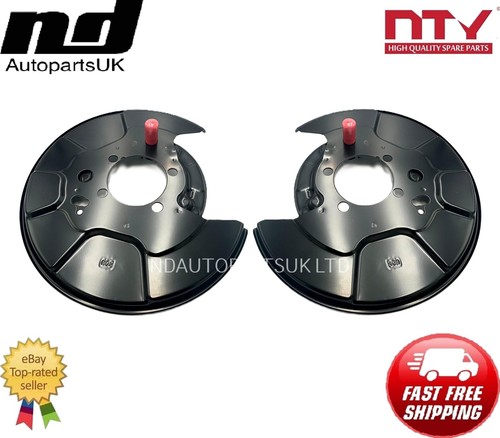 Rear set brake disc dust - l+r,