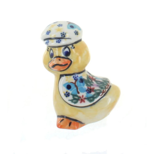 Blue rose polish pottery - blue,