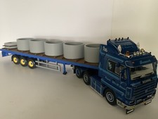 1.32 Scale Drainage Rings Truck Lorry Load Diorama Built To Suit Wsi Tenno Corgi