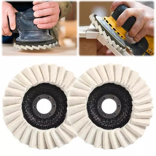 10pcs wool felt flap disc - up,