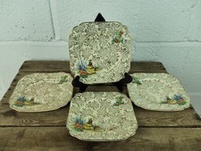 4 X Empire Shelton Ivory Crinoline Lady Plate 6"