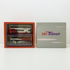 CMNL SBS TRANSIT 1/76 Singapore Volvo Olympian Bus Model Twin Set CMN-SBS-02