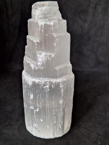 Selenite tower 13cm - selenite,