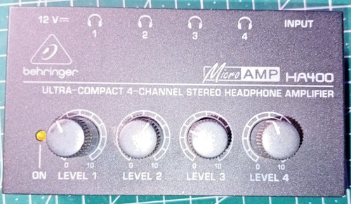 Behringer ha400 microamp - behringer,