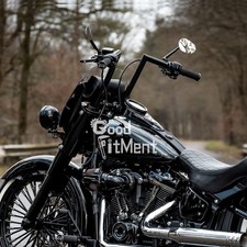 8" Rise 1 Inch Ape Hanger