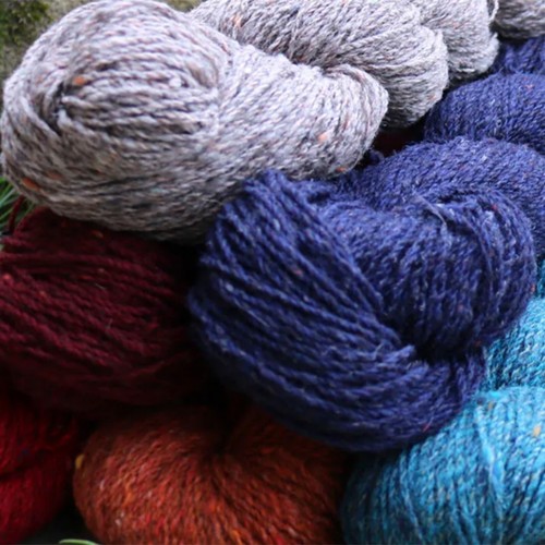 Rowan valley tweed yarn - valley,