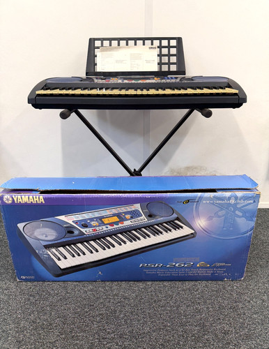 Yamaha psr 262 keyboard boxed - yamaha, psr-262