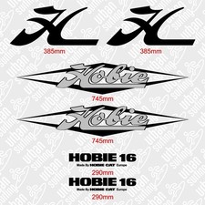 HOBIE 16 full decals set