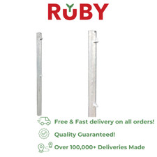 Metal Gate Posts Hanging Ruby