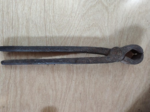 Antique blacksmith tongs - antique,