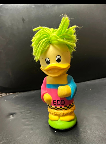 Edd duck plastic figurine bath - plastic,