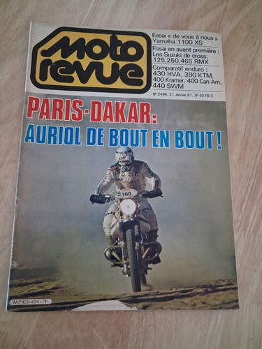 Moto revue 1981 original - moto,