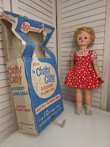 Mattel rosebud chatty cathy - mattel,