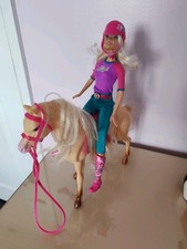 Barbie Horse And  Doll Set