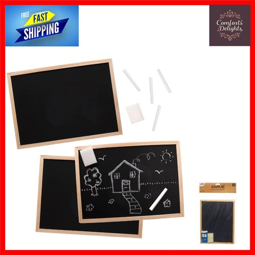 Large wooden blackboard set - large,