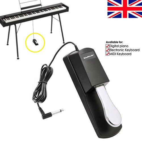Sustain foot pedal - sustain, w/polarity