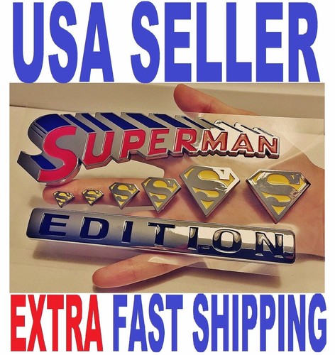 Superman edition emblem - edition, hero