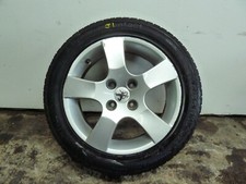 1 X 16 INCH ALLOY WHEEL 4 STUD 195/55/16 9686100080 #J1 06-14 PEUGEOT 207