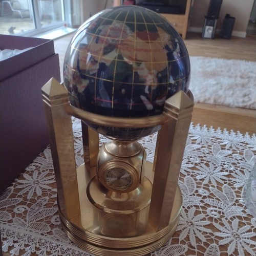 Gemstone globe with rotating - gemstone,