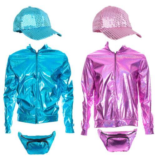 80s 90s metallic rave bomber - 80s,