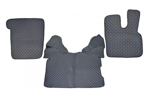 Black blue stitches eco - blue,