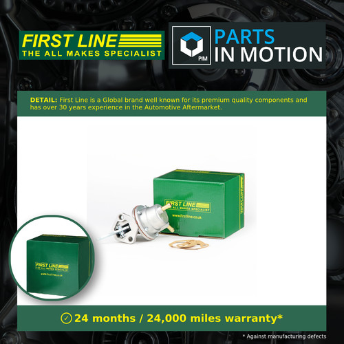 Fuel pump fits ford - fiesta, mk1
