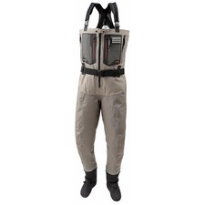 NWT Simms G4Z Stockingfoot Waders Gray Waterproof Fishing Gear Size XL Reg 12-13