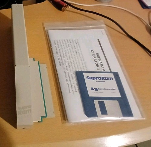 Amiga 500 supraram 500rx 8mb - 500,