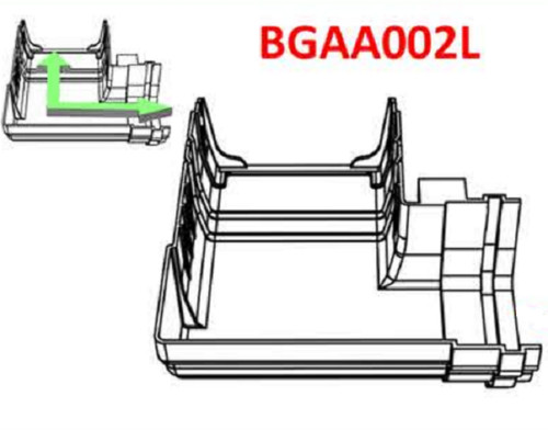 Bgaa002 165mm box - -,