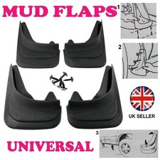 for FIAT SET MOULDED MUDFLAPS 4 x MUD FLAPS FRONT & REAR