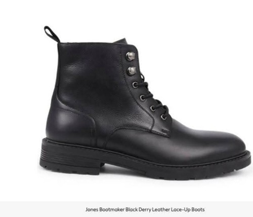 Jones bootmaker black derry - jones,