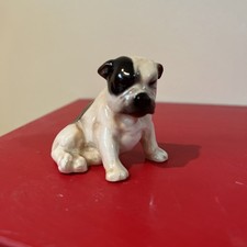 VINTAGE ROYAL DOULTON MINIATURE "BULLDOG PUPPY" FIGURINE, c. 1931-1977