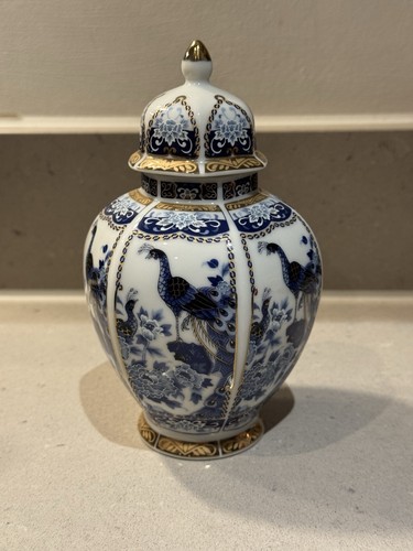 Japanese peacock ceramic imari - peacock,