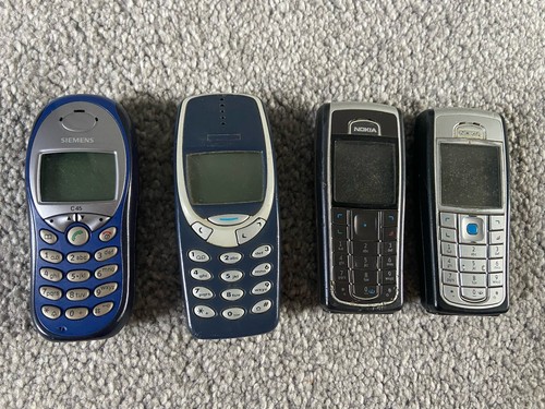 Vintage mobile phones - phones,
