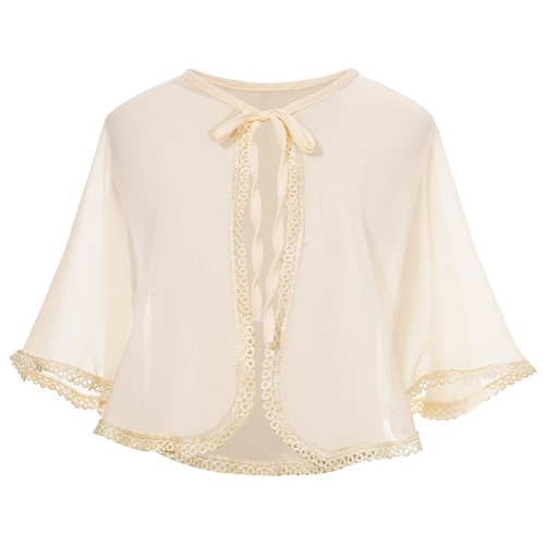 Girl lace trim - uk, bolero