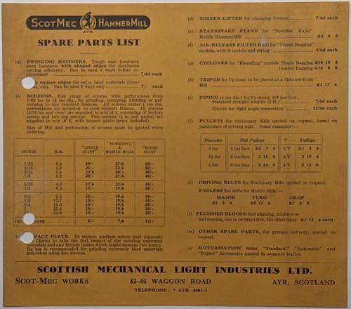 Original scotmec hammermill - scotmec,