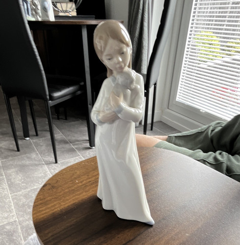 Nao porcelain girl figurine - nao,