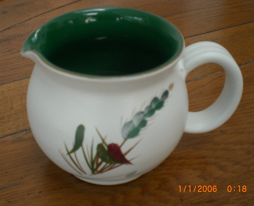 Denby wheat green - -, jug