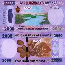 RUANDA - Rwanda 2000 francs 2024 FDS - UNC