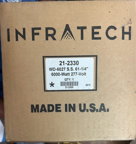 Infratech wd6027ss - wd6027ss, 61.25”