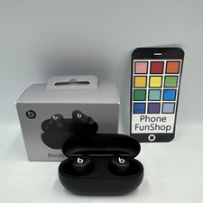 Genuine Beats by Dr Dre Solo Buds - Black Bluetooth Earbuds Used Condition