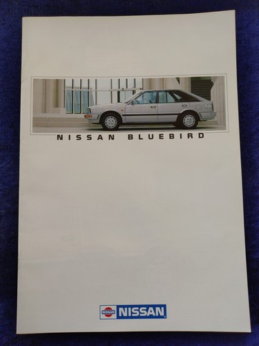 Nissan bluebird brochure - nissan,