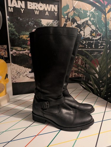 Vintage real genuine leather