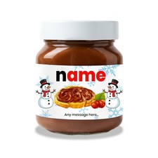 Personalised to fit Nutella or