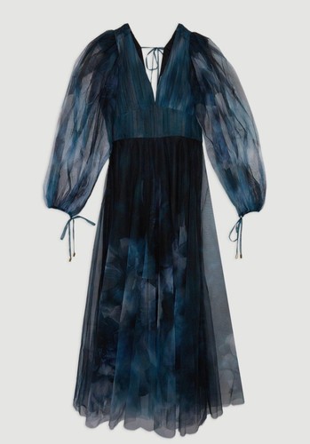 Karen millen abstract maxi - abstract,