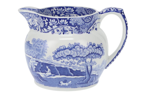 Spode blue italian - blue, milk