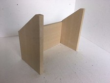 2 Sides 2 Part Rear Stove Brick to Suit Charnwood Country 6 Stove, Old Style 