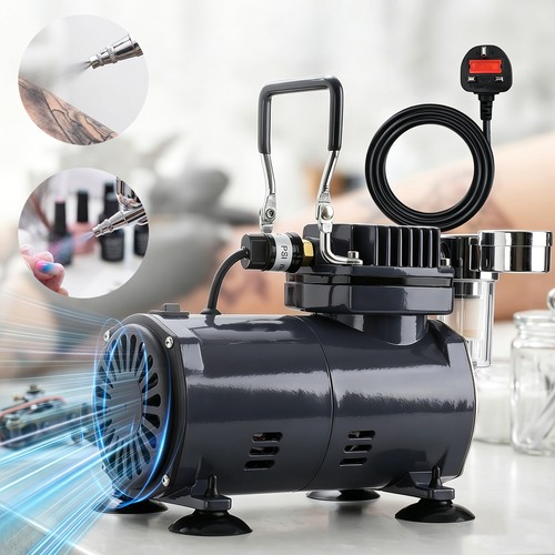 Airbrush tank with - with, compressor