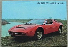 MASERATI MERAK/SS Car Sales